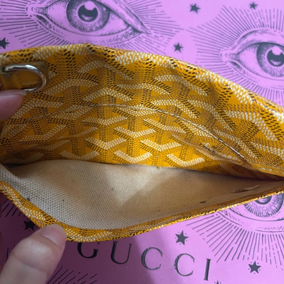 100% AUTH GOYARD SAINT LOUIS POUCH CLUTCH WALLET - Picture 10 of 13